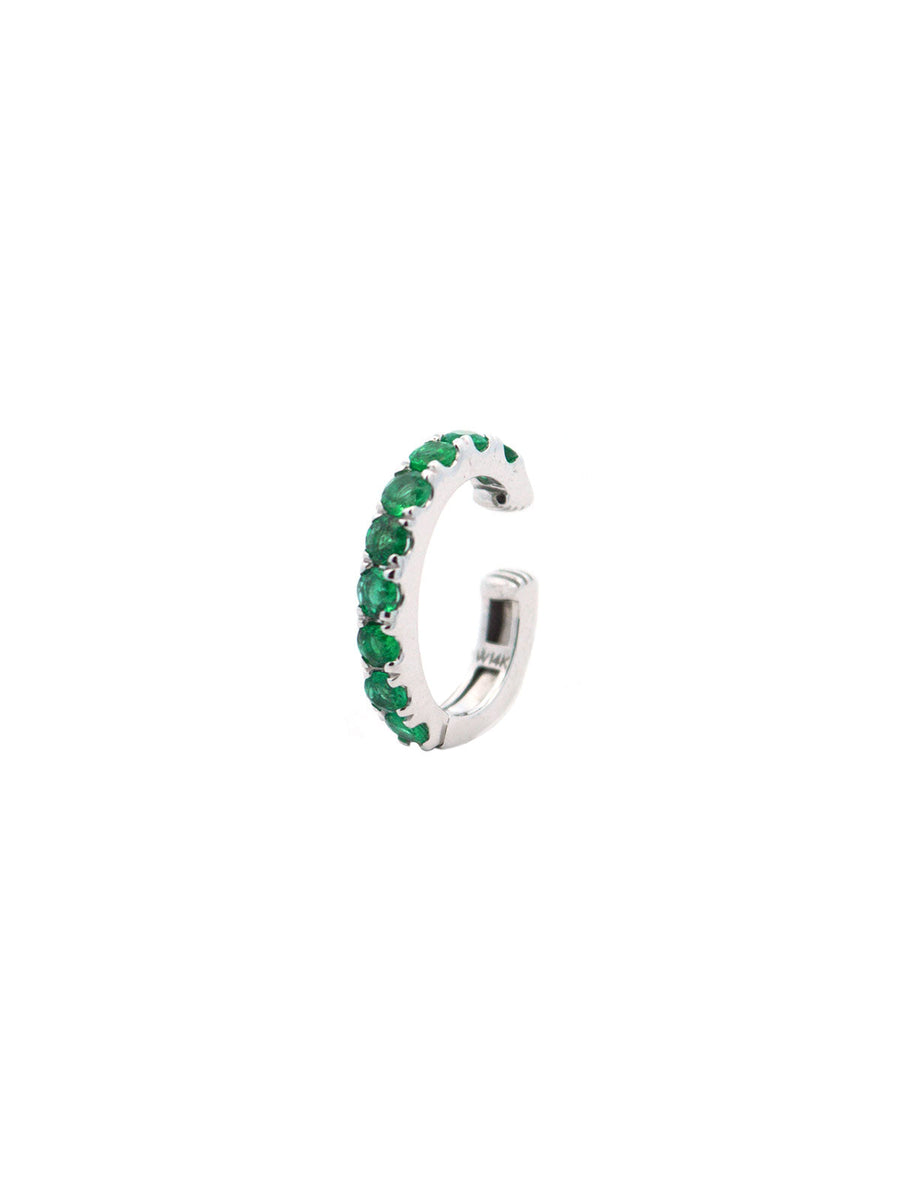 0.54ct Emerald 18K Gold Ear Cuff